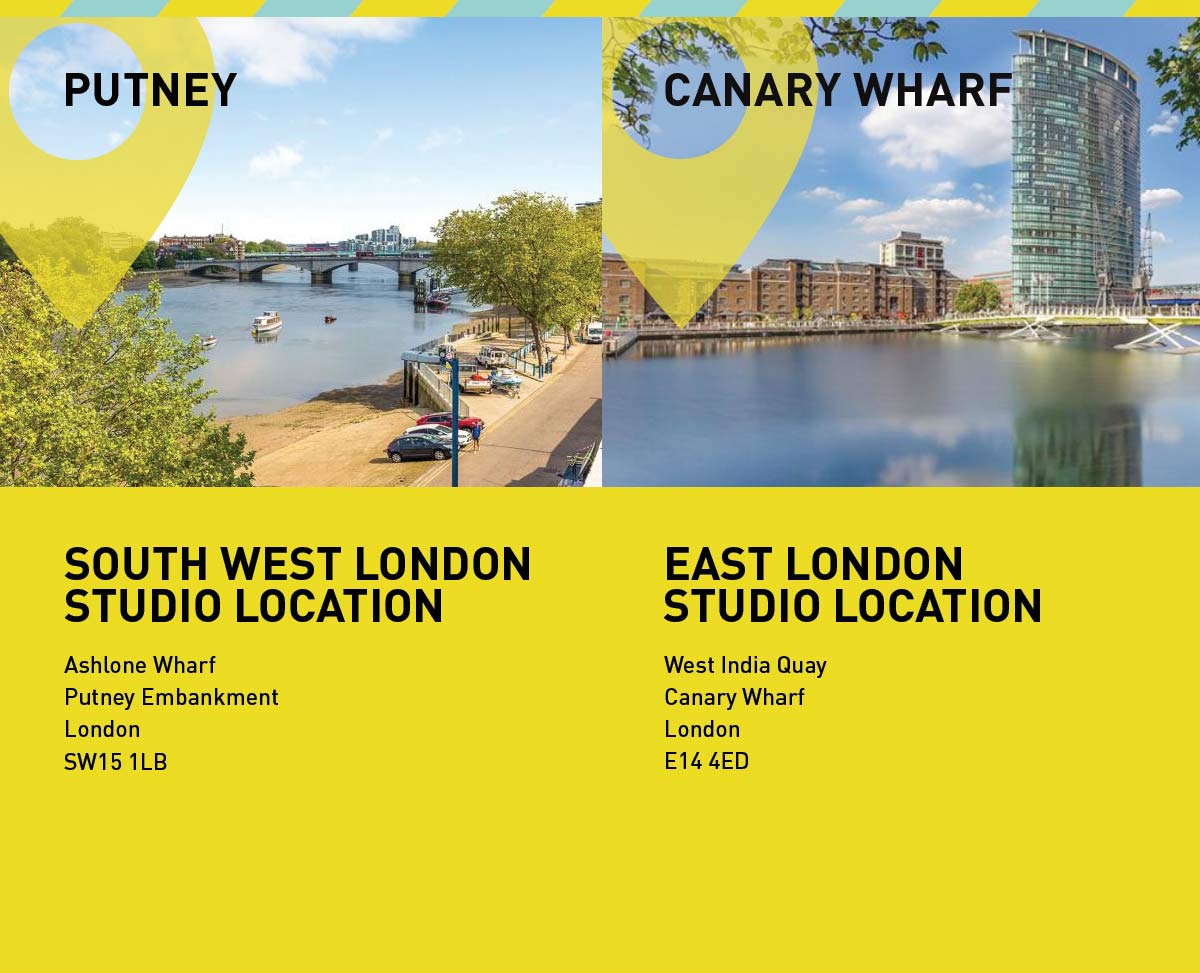 South East London and East London Studio Addressess