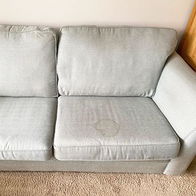 upholstery Cleaning Before